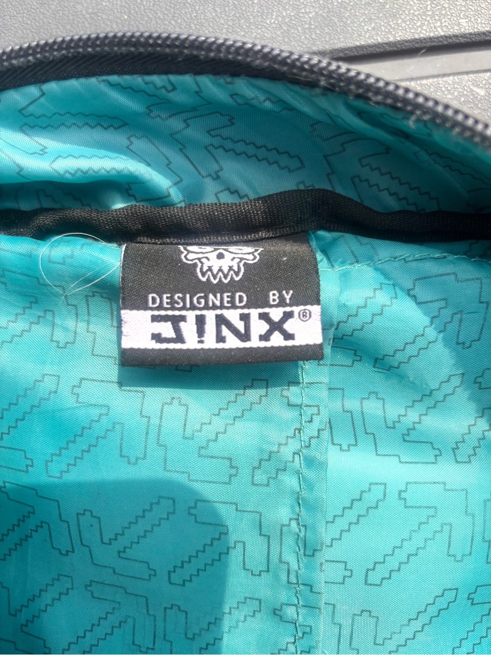 Gray Minecraft Backpack - Picture 9 of 16